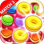 crush candy garden android application logo